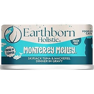 Earthborn Holistic Monterey Medley Grain-Free Natural Canned Cat & Kitten Food, 3-oz, case of 4