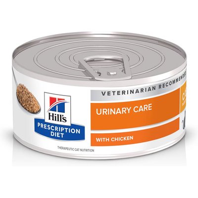Hill's Prescription Diet Hill's Prescription Diet c/d Multicare Urinary Care with Chicken Wet Cat Food, 5.5-oz, case of 4