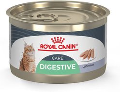 Royal Canin Feline Care Nutrition Digestive Care Loaf Pate Wet Cat Food, 5.1-oz can, case of 4