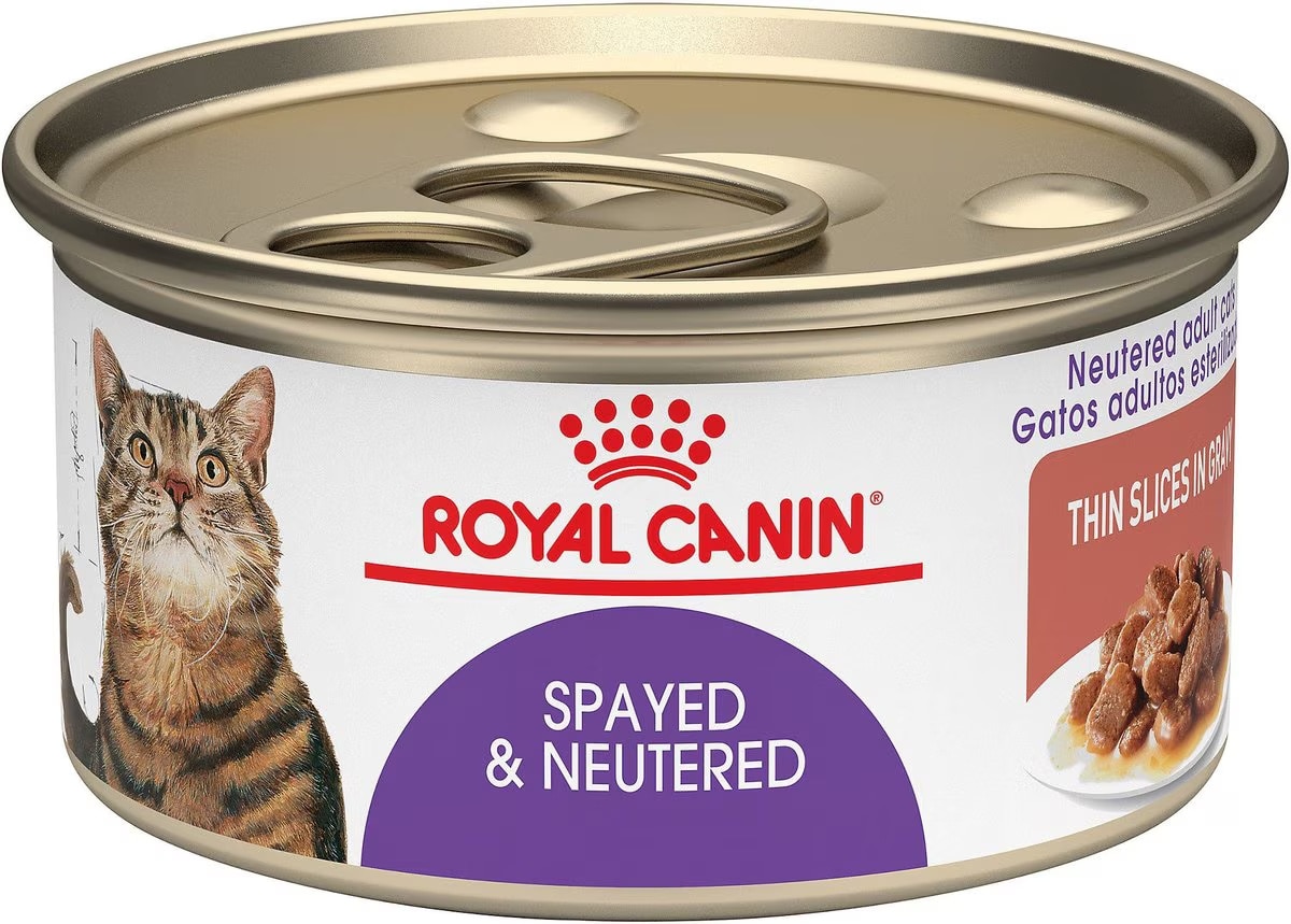 ROYAL CANIN Feline Health Nutrition Spayed/Neutered Thin Slices in