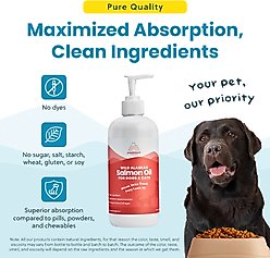 Paramount Pet Health Wild Alaskan Salmon Oil Dog & Cat Supplement, 16-fl oz bottle slide 2 of 9