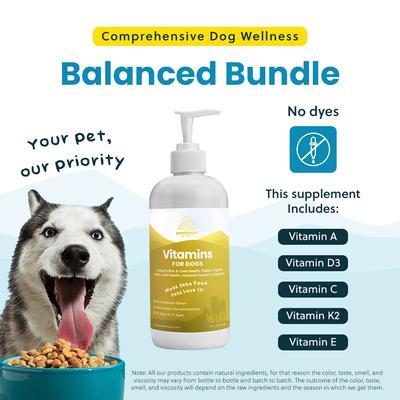 Show full view: Paramount Pet Health Liquid Vitamins Skin & Coat Support Dog Supplement, 16-fl oz bottle slide 8 of 11