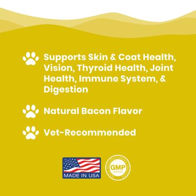 Show full view: Paramount Pet Health Liquid Vitamins Skin & Coat Support Dog Supplement, 16-fl oz bottle slide 9 of 11