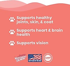 Paramount Pet Health Wild Alaskan Salmon Oil Dog & Cat Supplement, 2-fl oz bottle slide 2 of 9