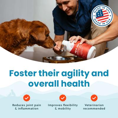 Show full view: Paramount Pet Health Glucosamine Hip & Joint Supplement for Dogs, 32-fl oz bottle slide 7 of 11