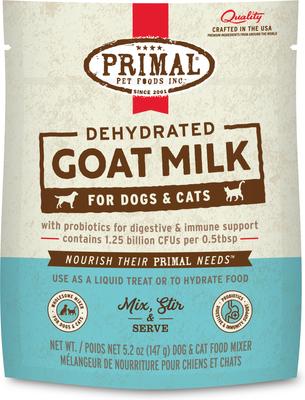 PRIMAL Dehydrated Goat Milk with Probiotics Dog Food Topping,