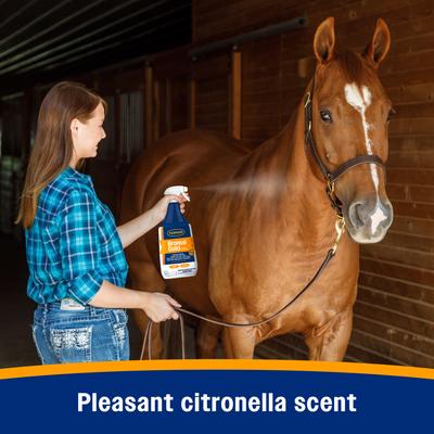 Show full view: Farnam Bronco Gold 2-in-1 Fly Horse Spray & Coat Conditioner, 1-qt bottle slide 4 of 9