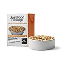 JustFoodForDogs Pantry Fresh Turkey & Whole Wheat Macaroni Fresh Dog Food, 12.5-oz pouch, case of 12