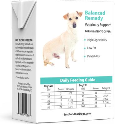 Show full view: JustFoodForDogs PantryFresh Balanced Remedy Recipe Fresh Dog Food, 12.5-oz pouch, case of 12 slide 10 of 12