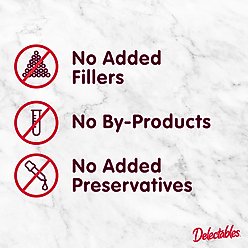 Hartz Delectables Lickable Treat Savory Broths Tuna, Shrimp & Whitefish Lickable Cat Treats, 1.4-oz pouch, pack of 12 slide 2 of 9