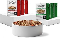 JustFoodForDogs Pantry Fresh Beef & Chicken Variety Pack Fresh Dog Food, 12.5-oz pouch, case of 6