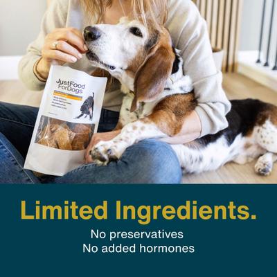 Show full view: JustFoodForDogs Pumpkin Dehydrated Dog Treats, 5-oz bag slide 3 of 9