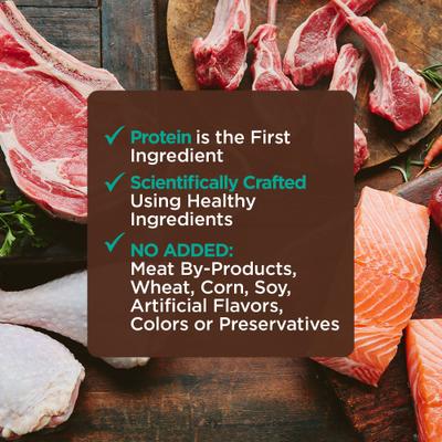 Show full view: Wellness CORE Tiny Tasters Adult Seafood & Poultry Variety Pack Grain-Free Wet Cat Food, 1.75-oz pouch, 12 count slide 6 of 10