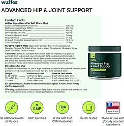 Wuffes Bundle 23-in-1 Multivitamin, 30 count & Hip & Joint Supplement for Large Breed Dogs, 30 count slide 2 of 6