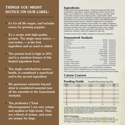 Show full view: Taste of the Wild PREY Turkey Formula Limited Ingredient Recipe Dry Dog Food, 25-lb bag slide 4 of 11