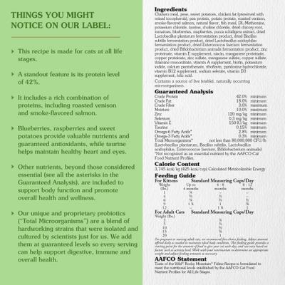 Show full view: Taste of the Wild Rocky Mountain Roasted Venison & Smoke-Flavored Salmon Grain-Free Dry Cat Food, 5-lb bag slide 4 of 9