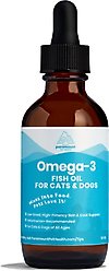 Paramount Pet Health Omega-3 Fish Oil Dog & Cat Supplement, 2-fl oz bottle