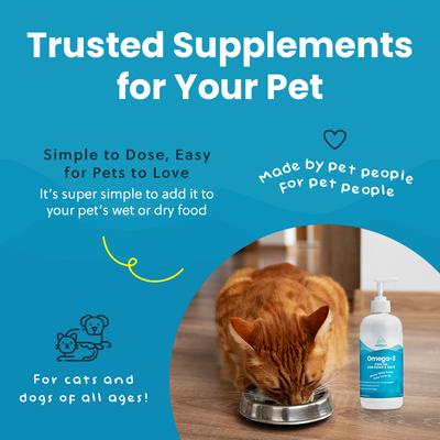 Show full view: Paramount Pet Health Omega-3 Fish Oil Dog & Cat Supplement, 16oz slide 7 of 11