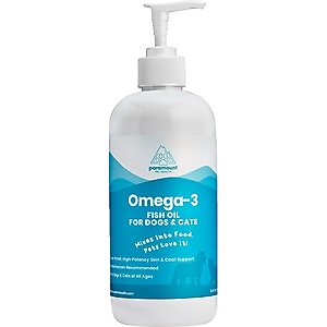Paramount Pet Health Omega-3 Fish Oil Dog & Cat Supplement, 16oz