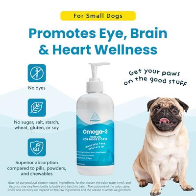 Show full view: Paramount Pet Health Omega-3 Fish Oil Dog & Cat Supplement, 16oz slide 6 of 11