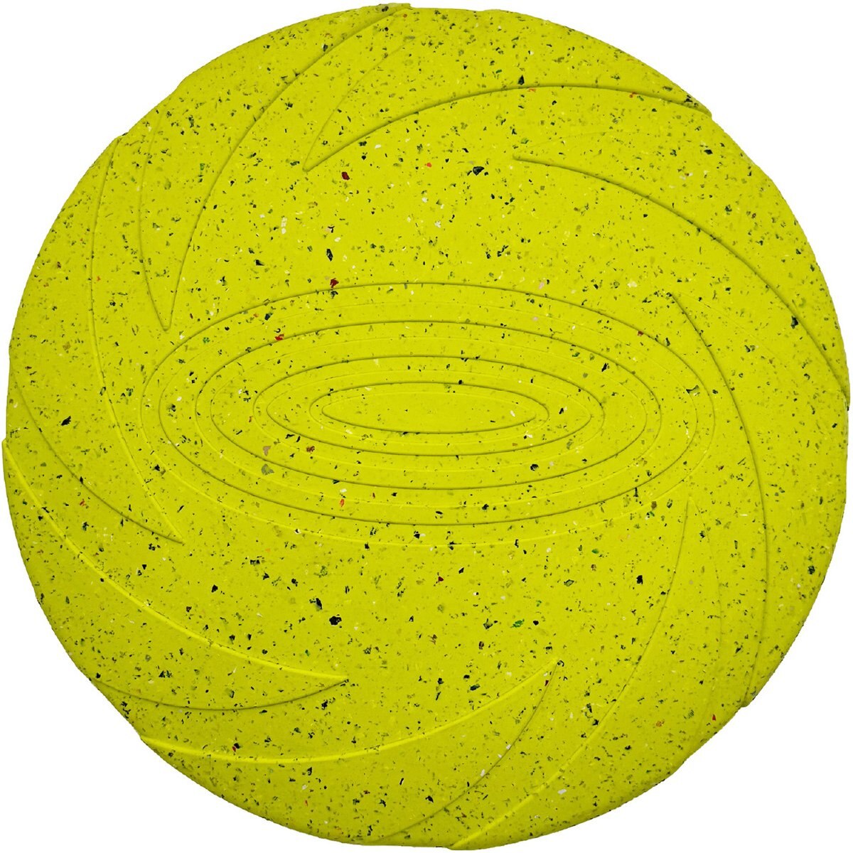 Arlee Home & Pet Max Fusion Made with Nike Grind Frisbee Dog Toy, Yellow
