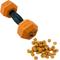 Show in main carousel: Arlee Home & Pet Max Fusion Nike Grind Dumbbell Treat Dispensing Dog Toy, Orange, Small slide 1 of 10