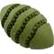 Show in main carousel: Arlee Home & Pet Max Fusion Made with Nike Grind Spiro Football Squeaky Dog Chew Toy, Green, Small slide 1 of 10