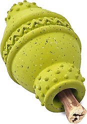 Arlee Home & Pet Max Fusion Made with Nike Grind Cannon Treat Dispensing Dog Toy, Yellow, Large