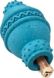 Arlee Home & Pet Max Fusion Made with Nike Grind Cannon Treat Dispensing Dog Toy, Blue, Medium