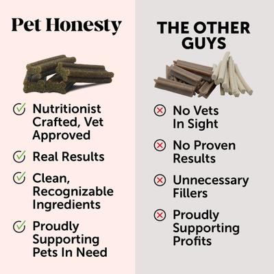 Show full view: Pet Honesty Hemp Calming Pumpkin Flavored Dental Sticks for Dogs, 30 count slide 7 of 12