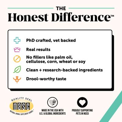 Show full view: Pet Honesty Hemp Calming Pumpkin Flavored Dental Sticks for Dogs, 30 count slide 6 of 12