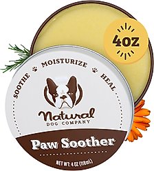 Natural Dog Company Paw Soother Dog Paw Balm, 4-fl oz tin