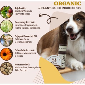 Natural Dog Company Paw Soother Dog Paw Balm, 4-fl oz tin