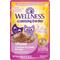 Show in main carousel: Wellness Appetizing Entrees Chicken & Lamb Mousse Wet Cat Food, 2.8-oz pouch, case of 8 slide 1 of 12