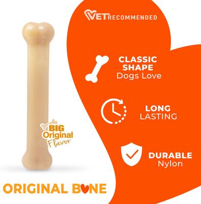 Show full view: Nylabone Power Chew Original Flavored Dog Chew Toy, Large slide 3 of 11