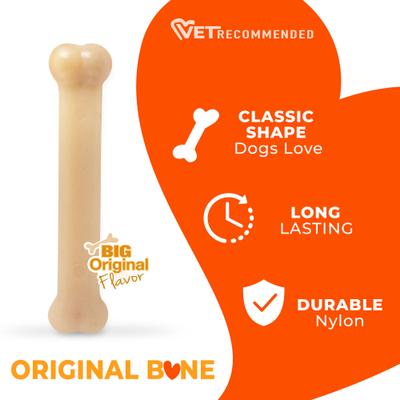 Show full view: Nylabone Power Chew Original Flavored Dog Chew Toy, Large, 2 count slide 4 of 13