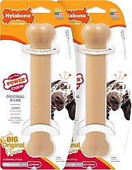 Nylabone Power Chew Original Flavored Dog Chew Toy, Large, 2 count