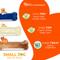 Show in main carousel: Nylabone Healthy Edible Flexi Chew Value Pack Bacon & Chicken Flavor Dog Chew Toy, 3 count, X-Small slide 3 of 12