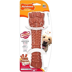 Nylabone Power Chew Durable Dog Toy Bacon, X-Large 