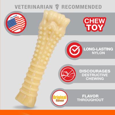Show full view: Nylabone Power Chew Original Flavored Dog Chew Toy, X-Large slide 3 of 12