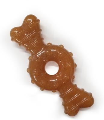 Show full view: Nylabone Puppy Chew Ring Chicken Flavored Puppy Chew Toy, Medium slide 2 of 12