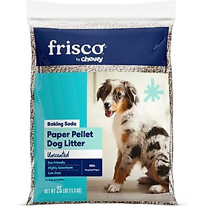 Frisco Paper Pellet Dog Litter,  25-lb bag
