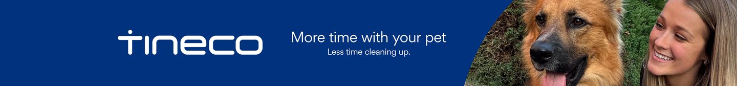 tineo. more time with your pet. less time cleaning up.