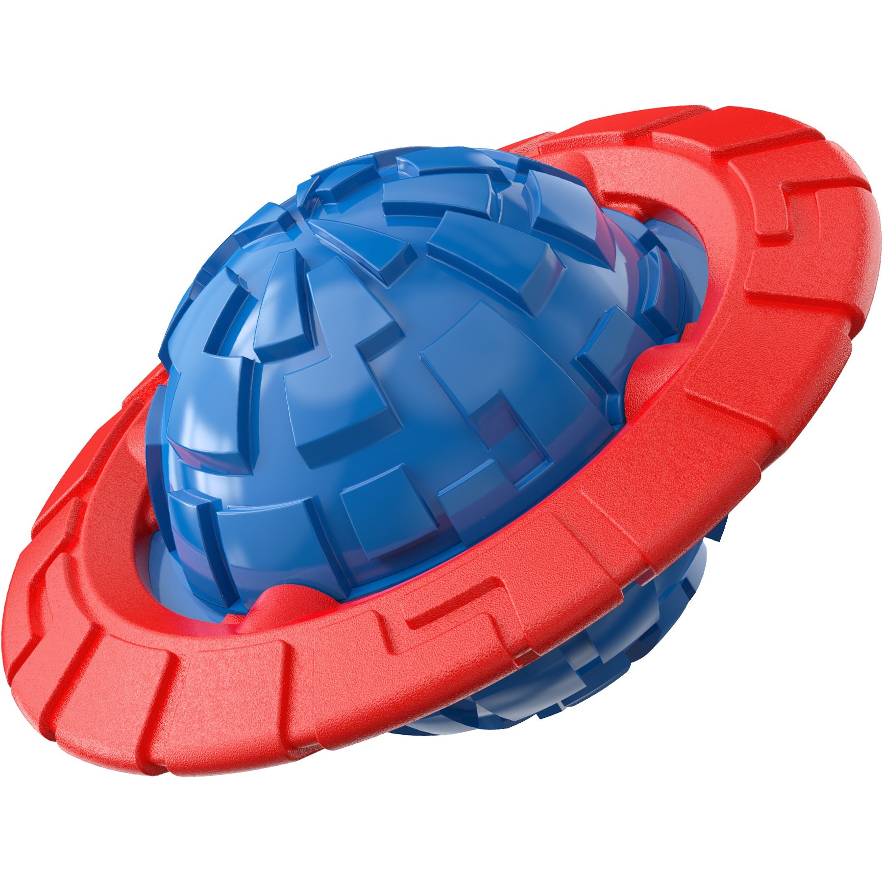 KADTC Frisbee Squeaky Dog Toy, Blue