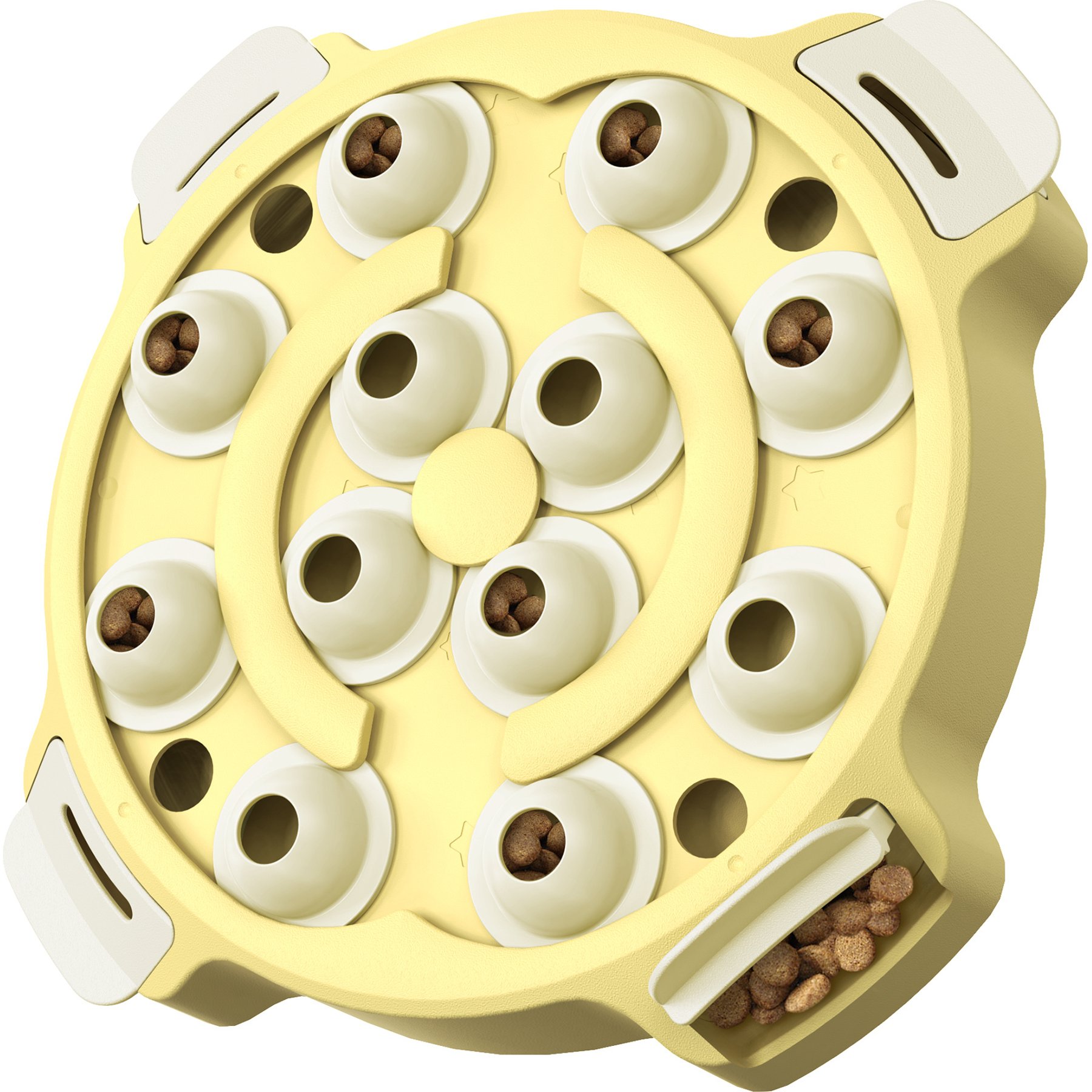 KADTC Maze 2 In 1 Puzzle Dog Toy, Yellow