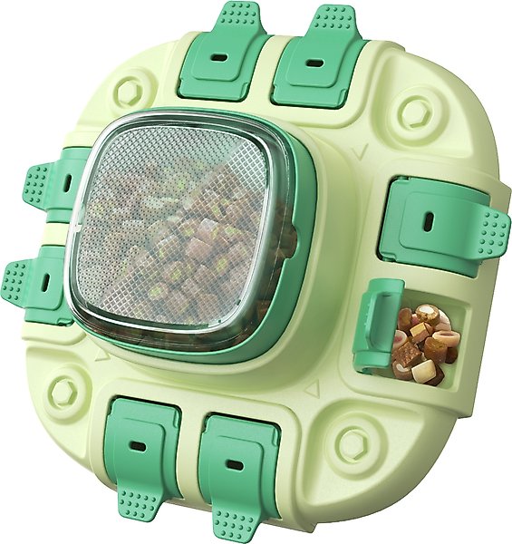Show full view: KADTC Bistro 2 In 1 Puzzle Dog Toy, Green slide 1 of 8