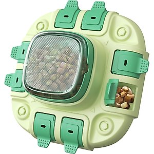 KADTC Bistro 2 In 1 Puzzle Dog Toy, Green