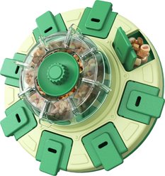 KADTC Lucky Wheel 2 In 1 Puzzle Dog Toy, Green