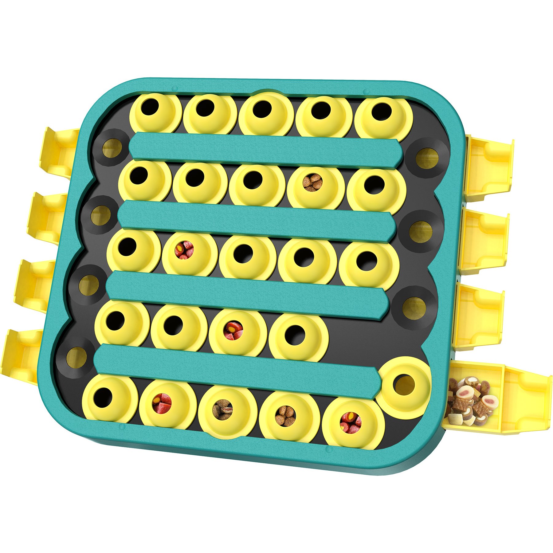 KADTC Playground 4 In 1 Puzzle Dog Toy, Green