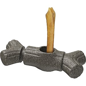 KADTC Durable Bully Stick Holder Dog Toy, Brown, Large